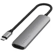 Satechi 6-in-1 USB-C Desk Hub Grey