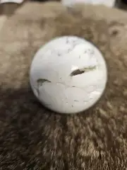 White Agate Sphere 2