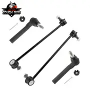 4x For 2004 2005-2009 Nissan Quest Front Tie Rod Ends Stabilizer Bars End Link (for: Nissan)