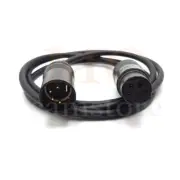 XLR 4pin Male to Female Cable for DSLR Photography Battery Adapter 31.5 in