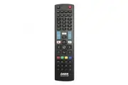 Laser Universal Remote Pre-Coded & Learning Mode Replacement For LED TV Black