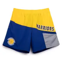 在飛比找蝦皮商城優惠-NBA Nylon Utility Short 勇士 藍黃