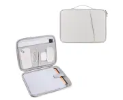 10.8-13 Inches Tablet Sleeve Case Pouch Bag Laptop Bag For iPad - White