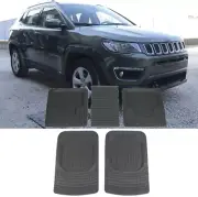 5PCS XPE Full Set Carpets Car Floor Mats Non-Slip All Weather For Jeep Compass (for: Jeep)