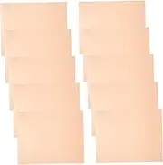 iplusmile PVC Plastic Sheets 10pcs Light Diffuser Sheets Plastic Film Led Film Craft Supplies School Teaching
