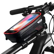 TEGAL Waterproof Front Frame Bag with Mobile Phone Touch Screen