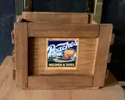 PEACHES RECORDS & TAPES Storage Mini Crate for Cd's