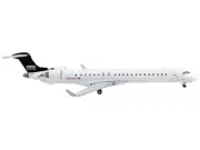 Bombardier CRJ900 Commercial Aircraft "Mesa Airlines" White with Black Tail 1/40