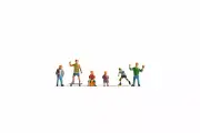 Noch 15810 HO/OO Gauge Children Playing (6) Figure Set