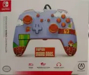 Nintendo Switch Super Mario Bros. Enhanced Wired Controller, New