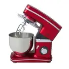 SPT Stand Mixer 5.5qt 8-Speed Tilt Head Red Whisk Kneading Hook Blade Attachment