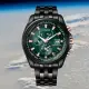 【CITIZEN 星辰】GENTS 廣告款 光動能電波對時時尚腕錶/森林綠44mm(AT9128-87X)