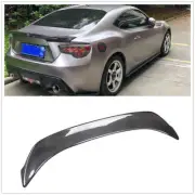 Rear Trunk Spoiler Wing Lip Carbon Fiber For Subaru BRZ Toyota GT86 2013-17 2016 (for: Subaru)