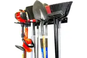 2x Garden Tools Rack Organizer Garage Basement Workshop Hammer Bike Storage Rack