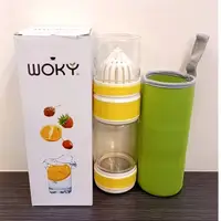 在飛比找蝦皮購物優惠-(當日寄)WOKY纖窕隨手瓶 果汁瓶