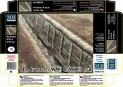 The trench. WWI & WWII era, (Plastic model kit) 1/35 MasterBox 35174