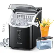 Ice Cube Makers Countertop, 33Lbs per Day Portable Ice Machine, Self-Cleaning Ic