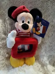 Frame plush UK Disney Store French Paris Mickey Mouse