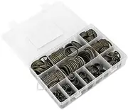 240-Piece Metal Rubber Sealing O-Ring Drain Plug Gasket Set Multiple Sizes From 6mm To 30mm for Oil Pans and Engines