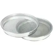 SIEVE SET 2PCE ALUMINIUM - GOLD & SAPPHIRE (HEAVY DUTY)