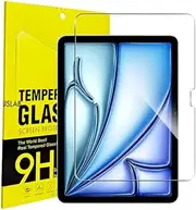 ZUSLAB Screen Protector for Apple iPad Air 11-Inch M3/M2 (2025/2024), Tempered Glass Case Friendly 9H Hardness - Clear