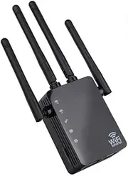 1200Mbps Dual Band Ac Wireless 2.4G 5G WiFi Repeater 4 High Antennas Bridge Signal Amplifier WiFi Extender Access Point - Standard