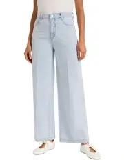 [Marcs] Emma Wide Leg Jean in Snow Wash