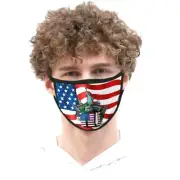 FACE MASK American Flag Liberty Reusable Washable Unisex Face Cover USA Seller