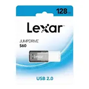 Lexar 128GB JumpDrive S60 USB 2.0 Flash Drive [LJDS060128G-BNBNG]