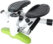 Stair Stepper Machine, Mini Air Climber Twist Stair Stepper for Exercise Machine with Resistance Band and LCD Display fo