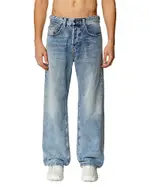 Diesel 2001 D-Macro L.32 Loose Fit Jeans in Light Blue