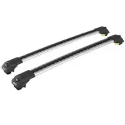 Roof Rack Cross Bars Silver Carrier Fits Ford Edge 2007-2014