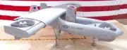 Excalibur Armed VTOL Aurora UAV Desktop Kiln Wood Model Regular Free Shipping