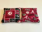 ALABAMA CRIMSON TIDE BAMA CORNHOLE BEAN BAGS TOSS GAME -SET OF 8- FREE SHIPPING