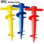 Secure Umbrella Base with Anchor Spike for Sand and Loose Ground Stability