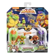 Legends Of Akedo Teenage Mutant Ninja Turtles Battling Warriors Versus Pack Michelangelo Vs Bebop