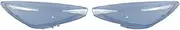 CLZCNQLX Auto Head Light Caps Transparent Lampshade Lamp Shade Compatible for Peugeot 308 2012 2013 2014 2015 Front Headlight Cover Glass Lens Shell(High quality A Piar)