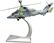 Replica Pre-Build Aircraf 1:72 for Germany EC665 Die-Casting Metal Tiger Helicopter Gunship Model Alloy Simulation Military Aircraft Display Model Collection Gift Collection Gift Display