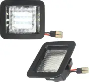 LED License Plate Assembly 15-20 F150 17-20 Raptor Clear Lens 6000K 2 pcs