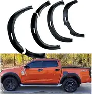 Mabett Fender Flares Fits for Isuzu D-Max RG 2019-2025 Front and Rear Wheel Eyebrow 6PCS Fender Trim