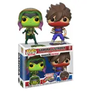 Marvel vs Capcom 3 - Gamora and Strider Funko Pop Vinyls New in Box
