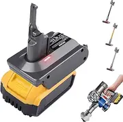 UNIKI Universal V8 Battery Adapter, for dewalt 20V&60V Battery to Replace for Dyson V8 Battery, Battery Converter fit for Dyson V8 Animal Absolute Vacuum Cleaners-Adapter Only