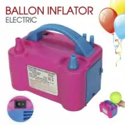 New Electric Balloon Pump Inflator 600W Power 2 Nozzles Portable