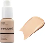 ABRUS® - PHOERA Foundation - Flawless Soft Matte Liquid Foundation with 24 HR...