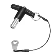 T Handle Lock Pins - Fits for Gym with 9.5-10mm Rope - 3/8" Dia 25/64" Usable