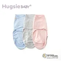 在飛比找樂天市場購物網優惠-Hugsie BABY 靜音袋鼠包巾(麻灰/天藍/粉紅)★愛