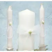 Calla Lily Bouquet Wedding Unity Candle Set