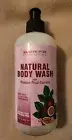 Majestic Pure Natural Body Wash Passion Fruit Extract Sulfate/Paraben Free 16 Oz