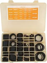 Brilluxa 383Pcs 4138938 O Ring Kit Rubber O Ring Assortment Set Universal Sealing Rings Replacement O Rings for Zacks Construction Vehicle Compressor