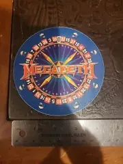 Megadeth Capitol Punishment Original Retailers Album Release promo STICKER